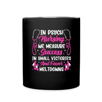 Drôle Psychiatrique - Mug uni - noir - Devant