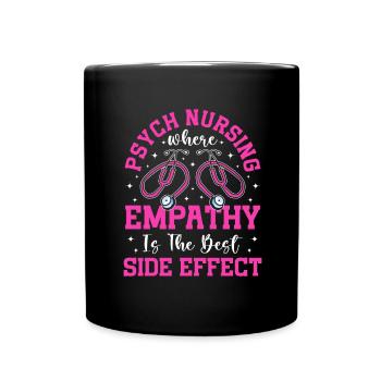 Drôle Psychiatrique - Mug uni - noir - Devant