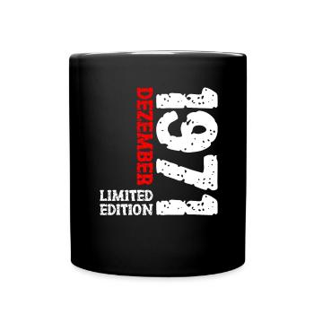1971 décembre édition limitée 52e anniversaire décoration - Mug uni - noir - Devant
