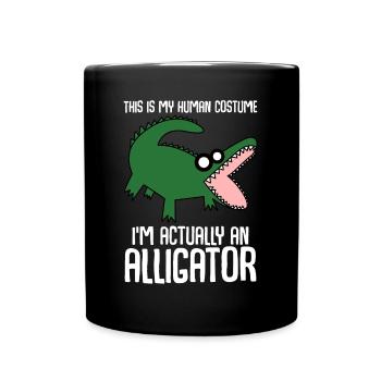 Alligator Alligators Crocodile - Mug uni - noir - Devant