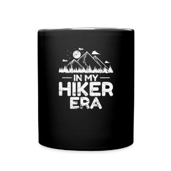 Dans mon passe-temps de l’ère du randonneur - Mug uni - noir - Devant
