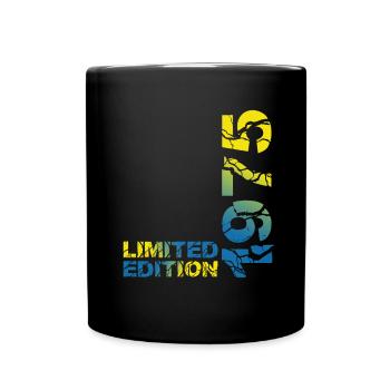 1975 édition limitée anniversaire cadeau femme mari - Mug uni - noir - Devant