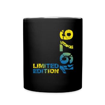 1976 Limited Edition Birthday Gift Wife Husband - Full Colour Mug - black - Front