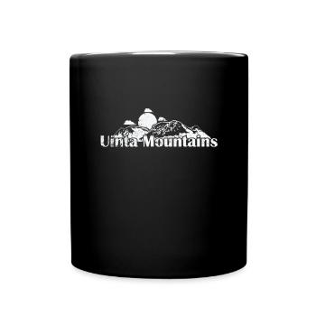 Uinta Mountains, Rocky Mountains, Utah - Full Colour Mug - black - Front