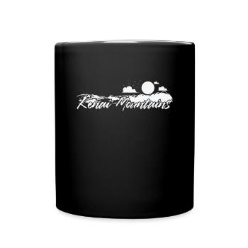 Kenai Mountains Alaska Mountain Range - Full Colour Mug - black - Front