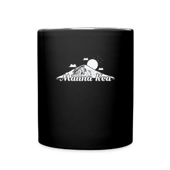 Mauna Kea Vulkan Hawaii USA - Tasse einfarbig - Schwarz - Vorne