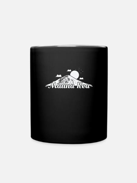 Mauna Kea Vulkan Hawaii USA - Tasse einfarbig - Schwarz