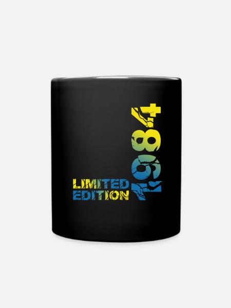 1984 édition limitée anniversaire cadeau femme mari - Mug uni - noir