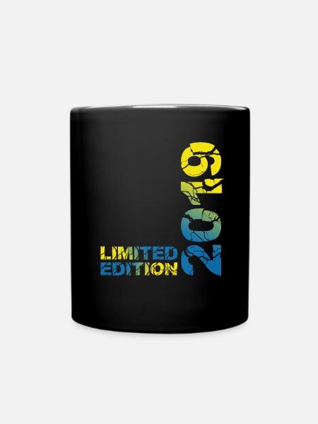 2019 Limited Edition Geburtstag Geschenk Deko - Tasse einfarbig - Schwarz