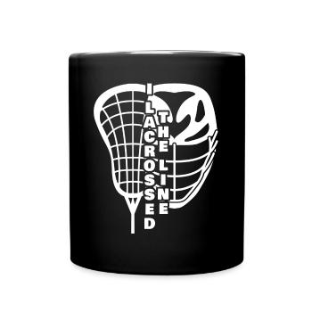 Crosse Franchissez la ligne d’arrivée - Mug uni - noir - Devant