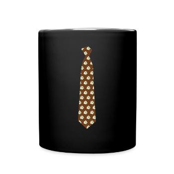 Popcorn Tie - Full Colour Mug - black - Front
