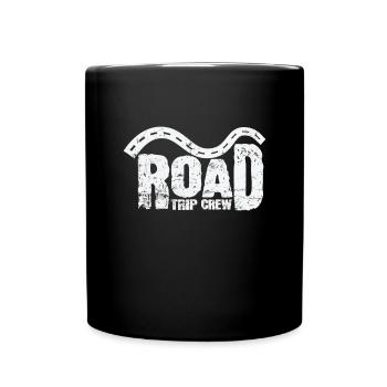Road Trip Équipage Aventure Itinéraire de voyage - Mug uni - noir - Devant