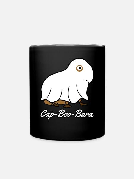 Capybaras Ghost Capybara - Tasse einfarbig - Schwarz