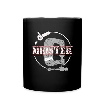 Industriemeister 2024 - Tasse einfarbig - Schwarz - Vorne