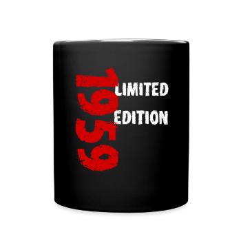 1959 édition limitée anniversaire cadeau femme mari - Mug uni - noir - Devant