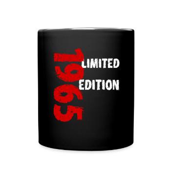 1965 édition limitée anniversaire cadeau femme mari - Mug uni - noir - Devant