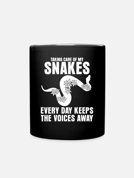 Serpents Serpent Repliles - Mug uni - noir