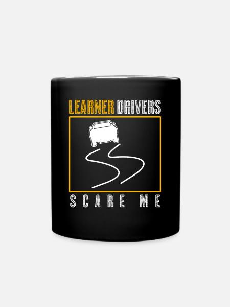 Moniteur d’auto-école Apprenti conducteur - Mug uni - noir