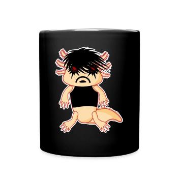 Goth Axolotl Gothique Occulte Grunge - Mug uni - noir - Devant
