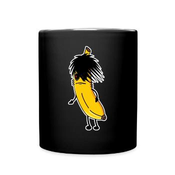 Goth Banane Gothique Occulte Grunge - Mug uni - noir - Devant