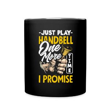 Choral Musical Instrument Hand Bell - Full Colour Mug - black - Front