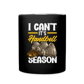 Choral Musical Instrument Hand Bell - Full Colour Mug - black - Front