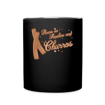 Churros Sunshine Churrería - Mug uni - noir - Devant