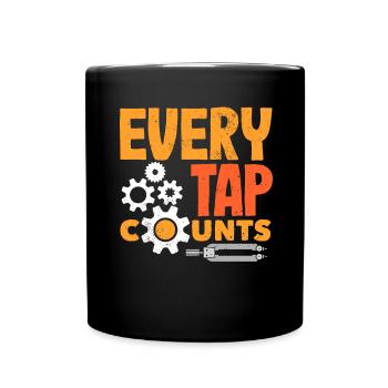 Machiniste CNC drôle - Mug uni - noir - Devant