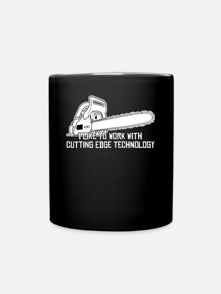 Tronçonneuse Tronçonneuse Tronçonneuse - Mug uni - noir