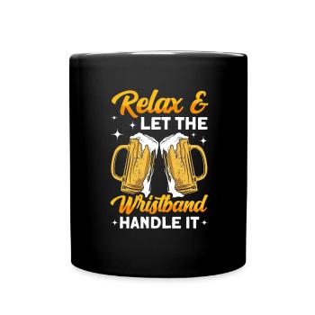 Crawled Pub Crawl Alcohol Drinking - Tasse einfarbig - Schwarz - Vorne