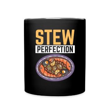 Cioppino Lover Foodie Nourriture Mer Américaine - Mug uni - noir - Devant