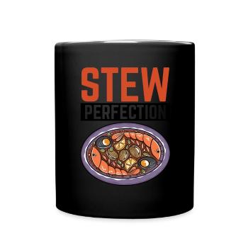 Cioppino Lover Foodie Nourriture Mer Américaine - Mug uni - noir - Devant