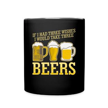 Bière Home Brasserie Brassage de bière artisanale - Mug uni - noir - Devant