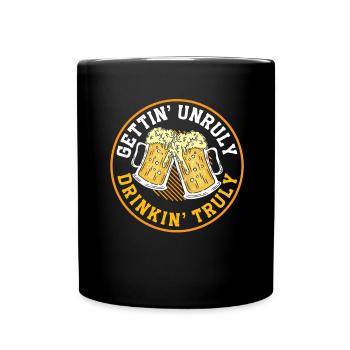 Crawled Pub Crawl Alcohol Drinking - Tasse einfarbig - Schwarz - Vorne