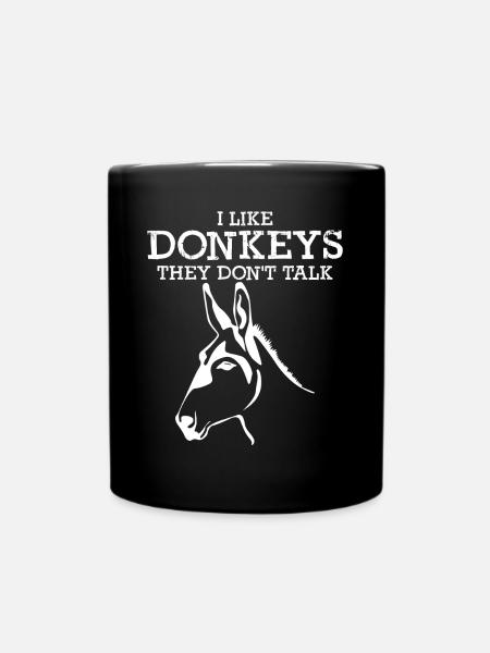 Ânes Blague Âne - Mug uni - noir