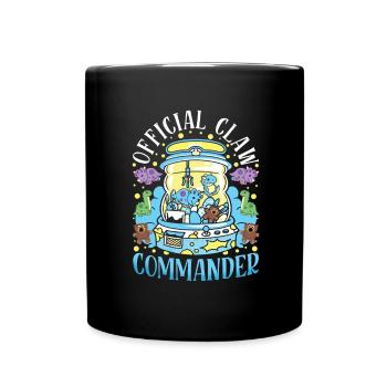 Claw Game Funny Claw Machine - Full Colour Mug - black - Front