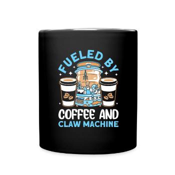 Claw Game Funny Claw Machine - Full Colour Mug - black - Front