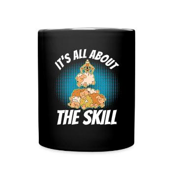 Claw Game Funny Claw Machine - Full Colour Mug - black - Front