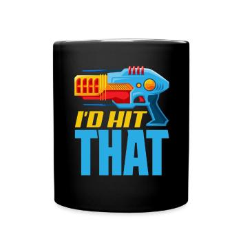 Indoor-laser-tag-party-outfit lasertag - Tasse einfarbig - Schwarz - Vorne