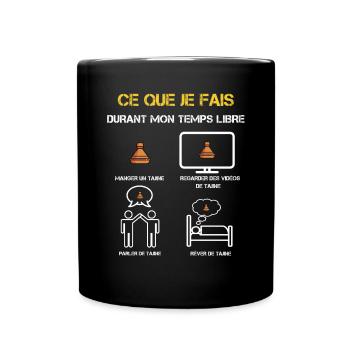 Gifts Free Time Tagine - Full Colour Mug - black - Front