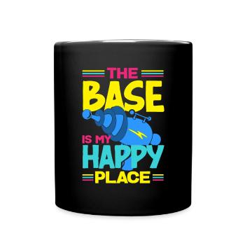 Indoor-laser-tag-party-outfit lasertag - Tasse einfarbig - Schwarz - Vorne