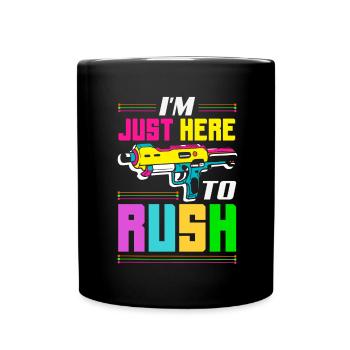 Indoor-laser-tag-party-outfit lasertag - Tasse einfarbig - Schwarz - Vorne