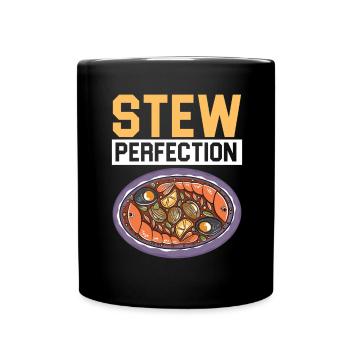 Cioppino Liebhaber Foodie Food Amerikanischer Meer - Tasse einfarbig - Schwarz - Vorne