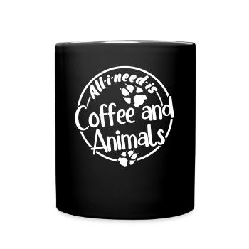Veterinarian Veterinary Vet Medicine - Tasse einfarbig - Schwarz - Vorne