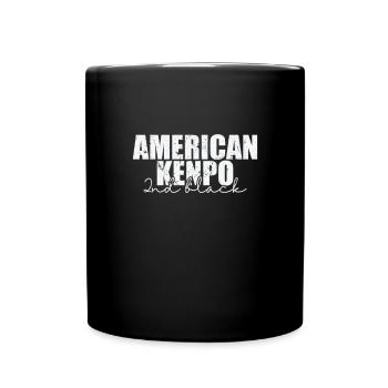 American Kenpo 2nd Black Kampfsportart - Tasse einfarbig - Schwarz - Vorne