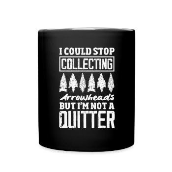 Arrowhead Hunter Archery Arrowhead - Full Colour Mug - black - Front