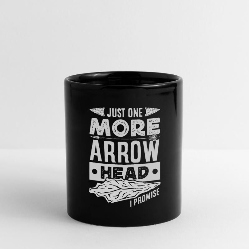 Pointe de flèche Chasseur Tir à l’arc Pointe de flèche Mug uni