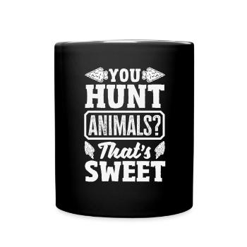 Arrowhead Hunter Archery Arrowhead - Full Colour Mug - black - Front
