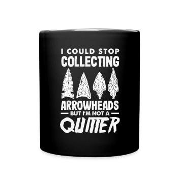 Arrowhead Hunter Archery Arrowhead - Full Colour Mug - black - Front