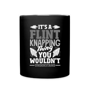 Arrowhead Hunter Archery Arrowhead - Full Colour Mug - black - Front